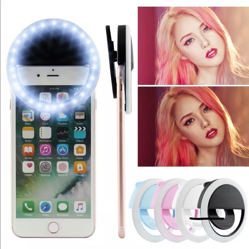 Selfie light clip